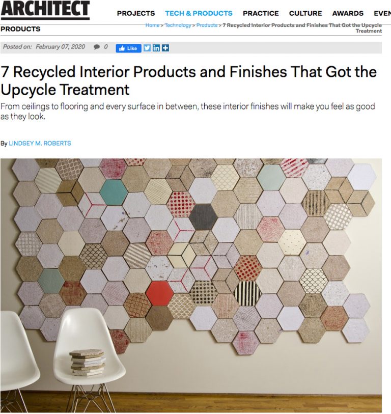 Papertile in ARCHITECT Magazine